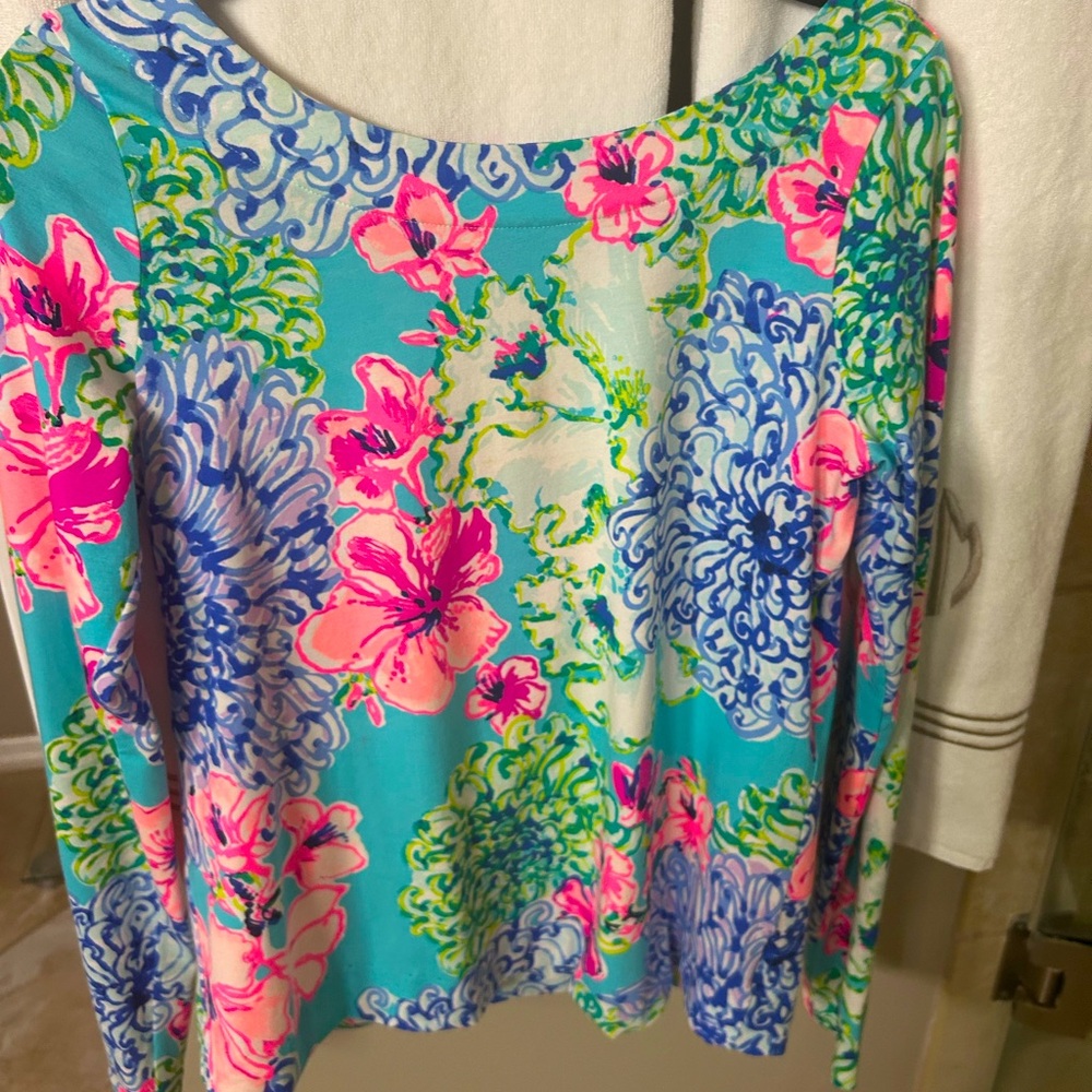 Lily knit tunic blouse